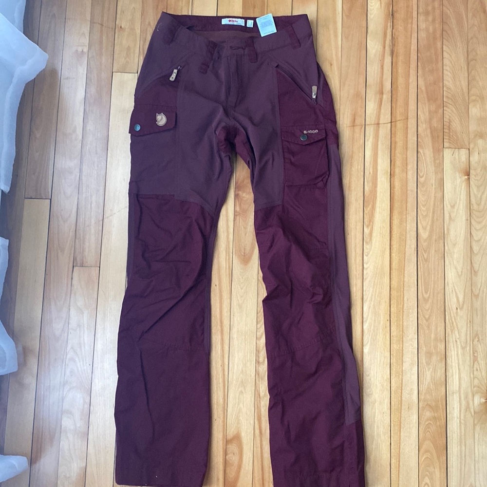 Fjallraven Women's Burgundy Pants